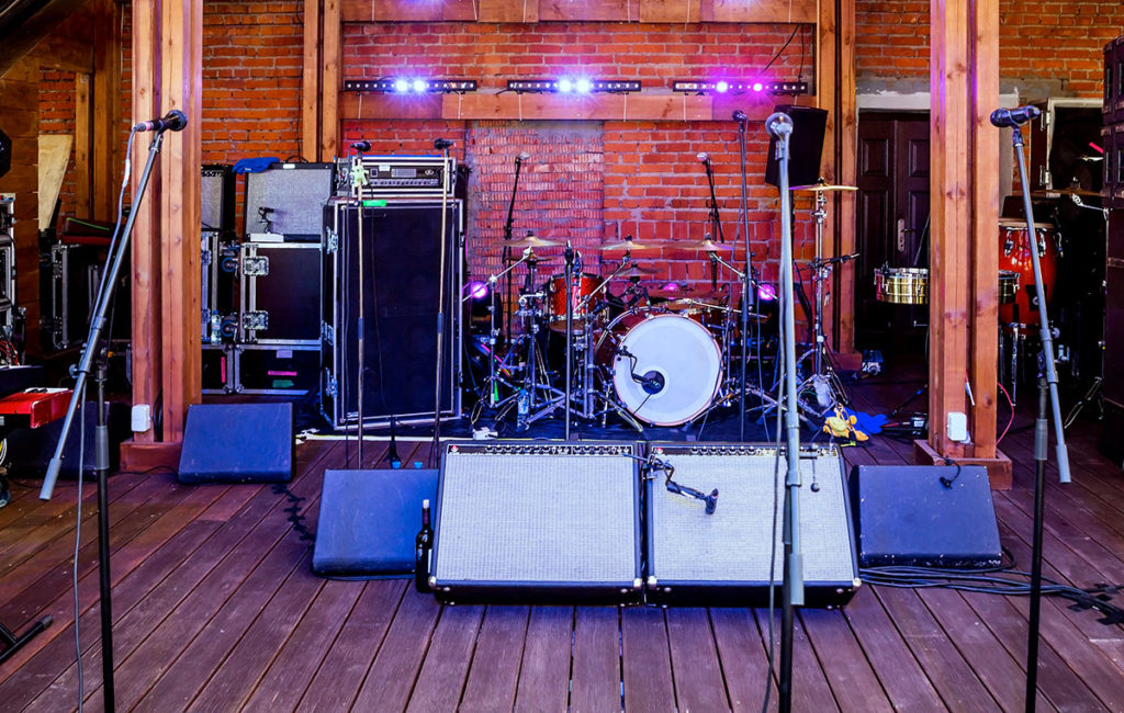 music equipment for hire