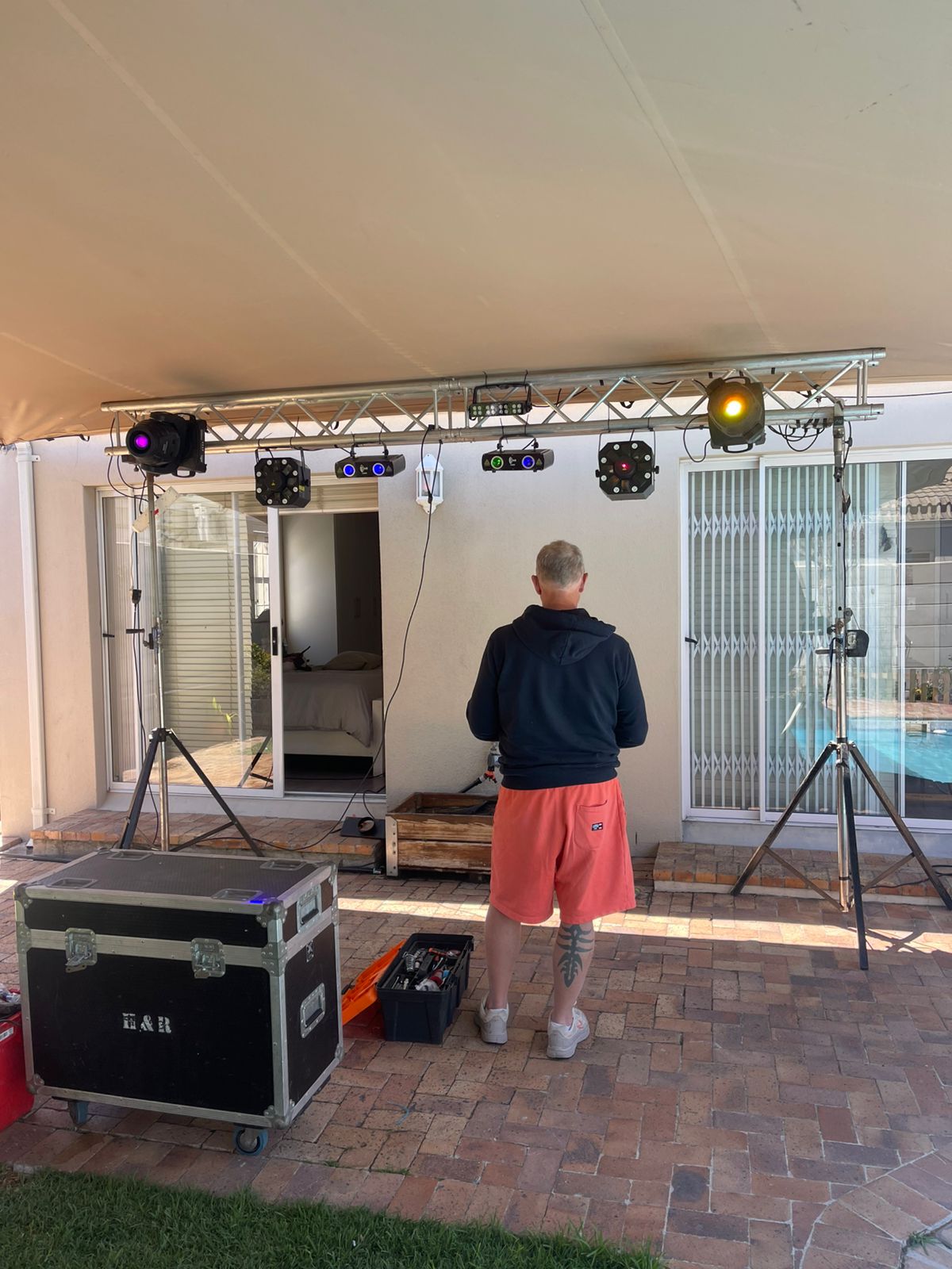 lighting hire for events