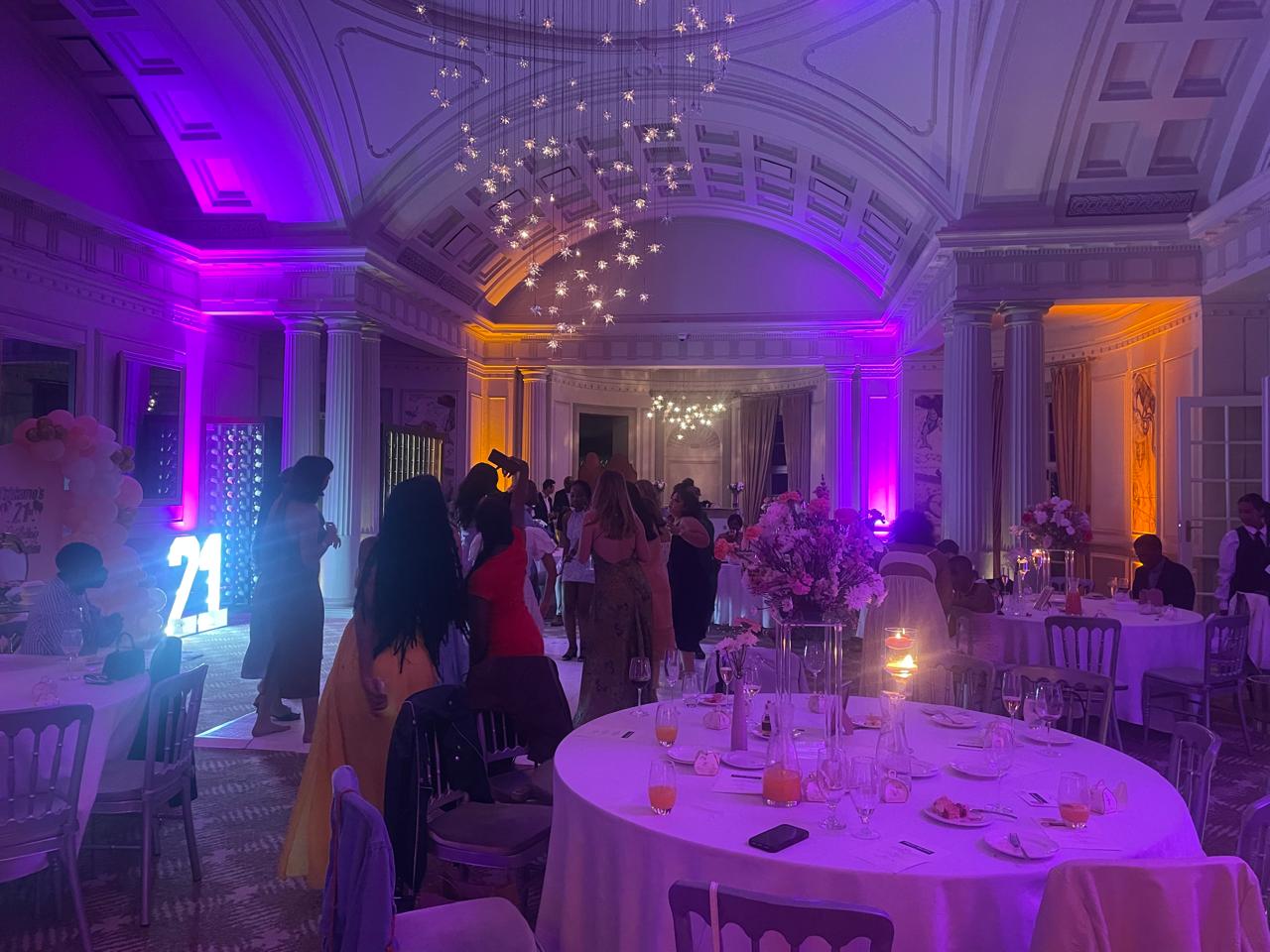 wedding lighting rental