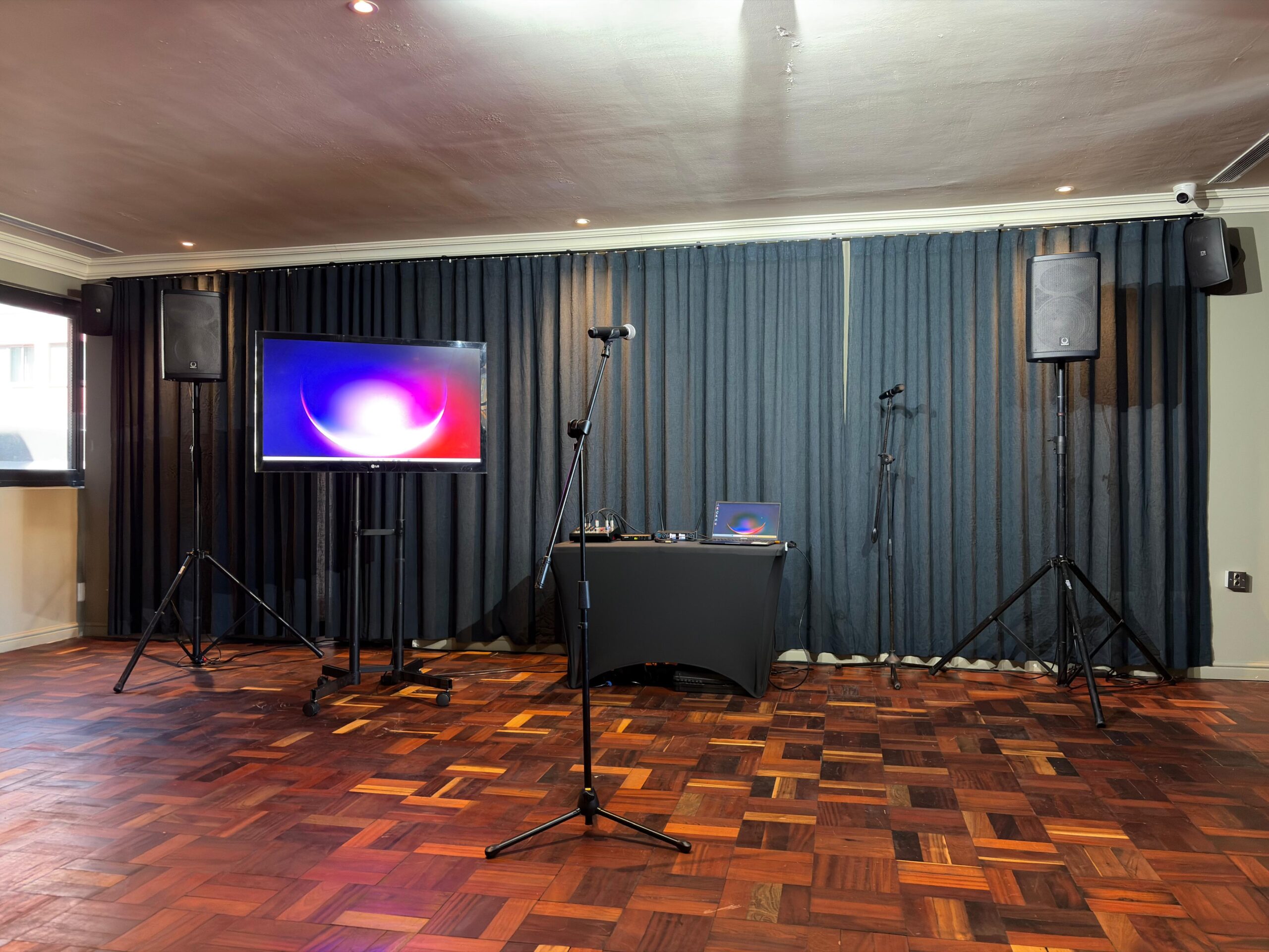 sound equipment for roadshows