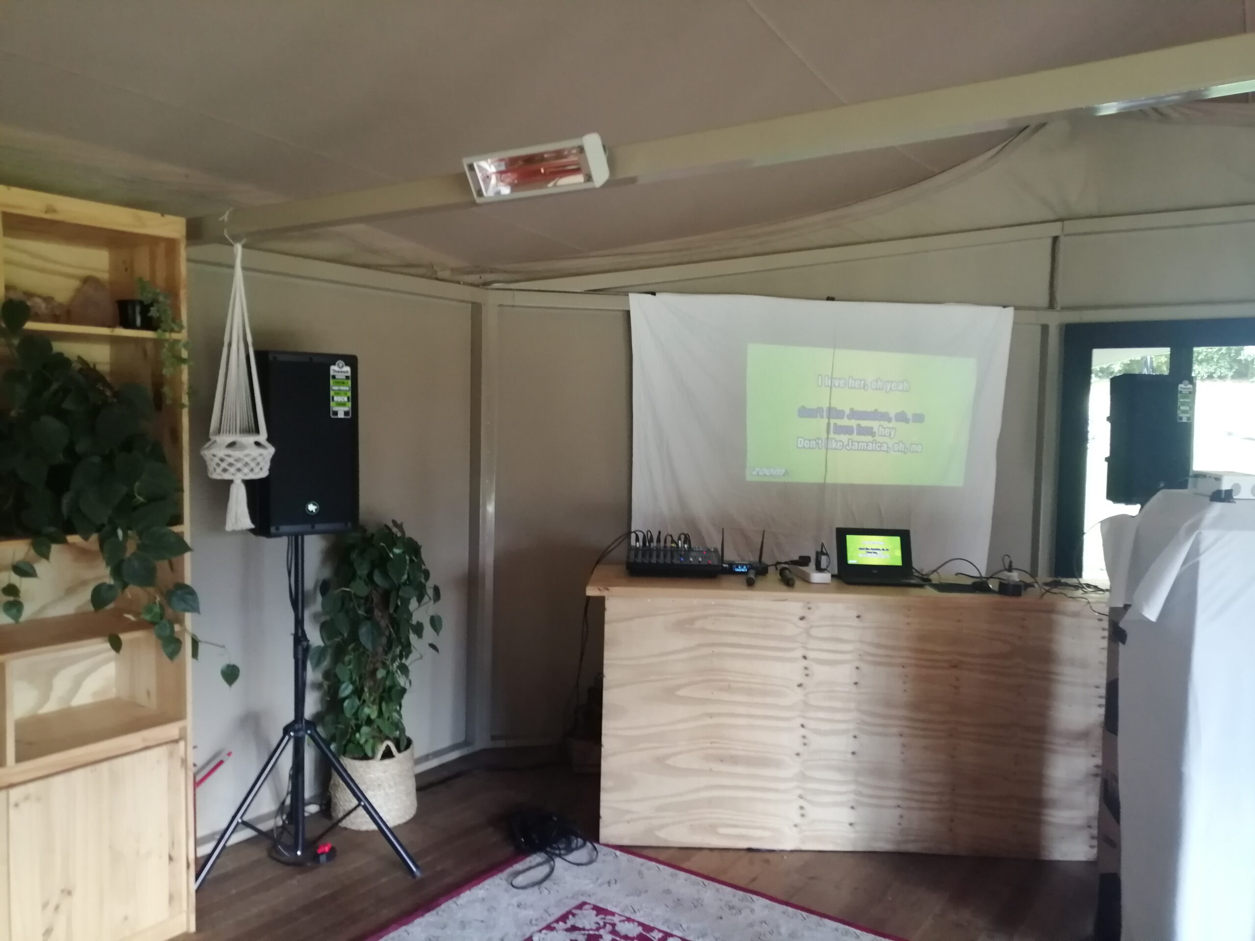 karaoke party equipment