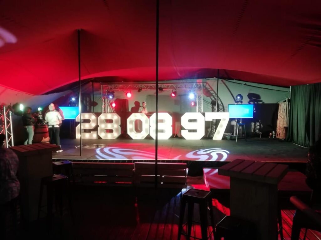 marquee lighting for hire