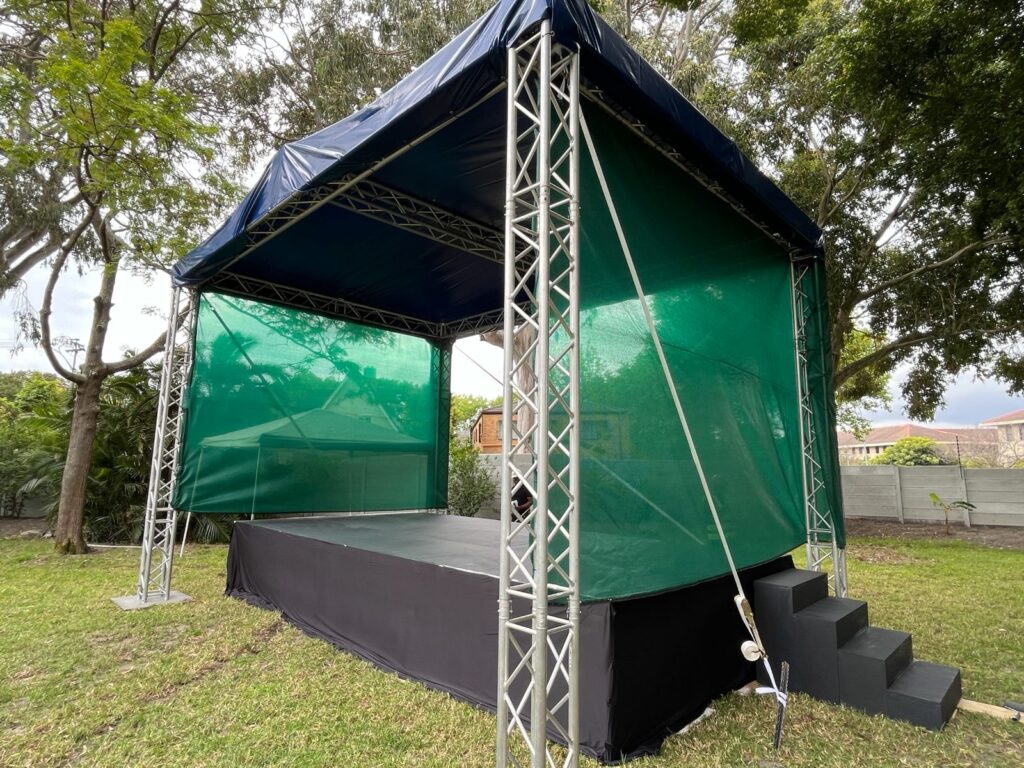 stage hire for events