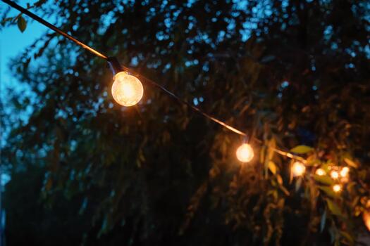 outdoor lighting for hire