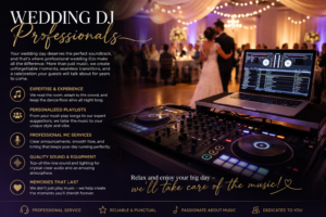 wedding dj professionals