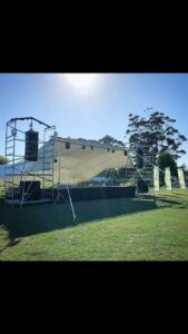 concert stage for hire